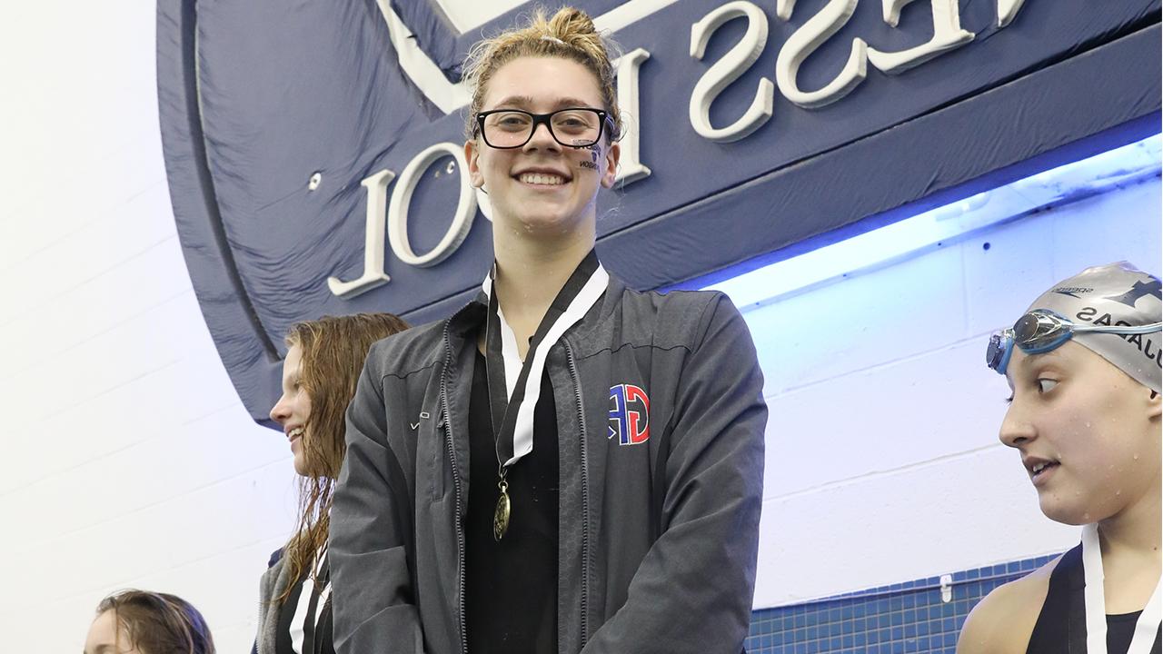 Girls Swimming and Diving: Emma Atkinson '20 Goes out on Top at 2020 Easterns